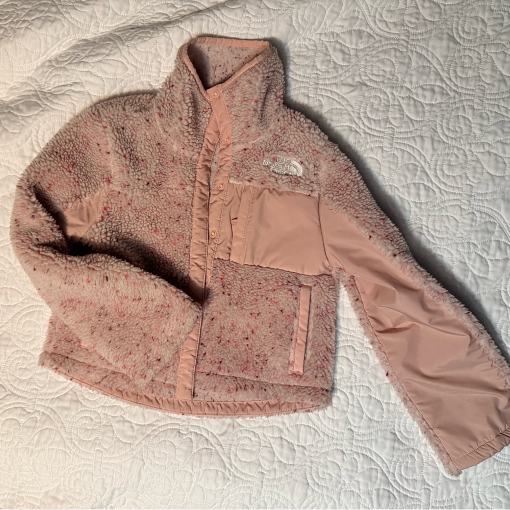 The North Face Light Pink Sherpa Jacket